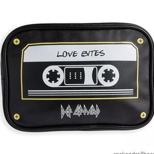 Def Leppard Love Bites Black makeup Pouch